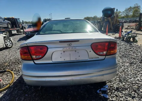 2001 Oldsmobile Alero Gl from USA, damaged, VIN 1G3NL52T21C123770